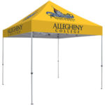 tent with back wall
