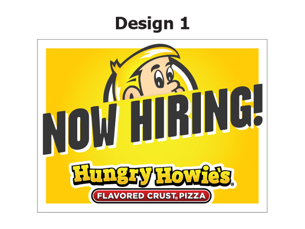 Hungry Howie's 24x18 Lawn Sign
