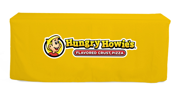 Hungry Howie's 6ft Fitted Tablecloth